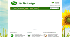 Desktop Screenshot of haltechnologies.com